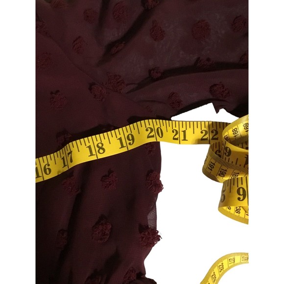 Fashion Collection Size Large Burgundy Dress NWOT - Picture 7 of 9